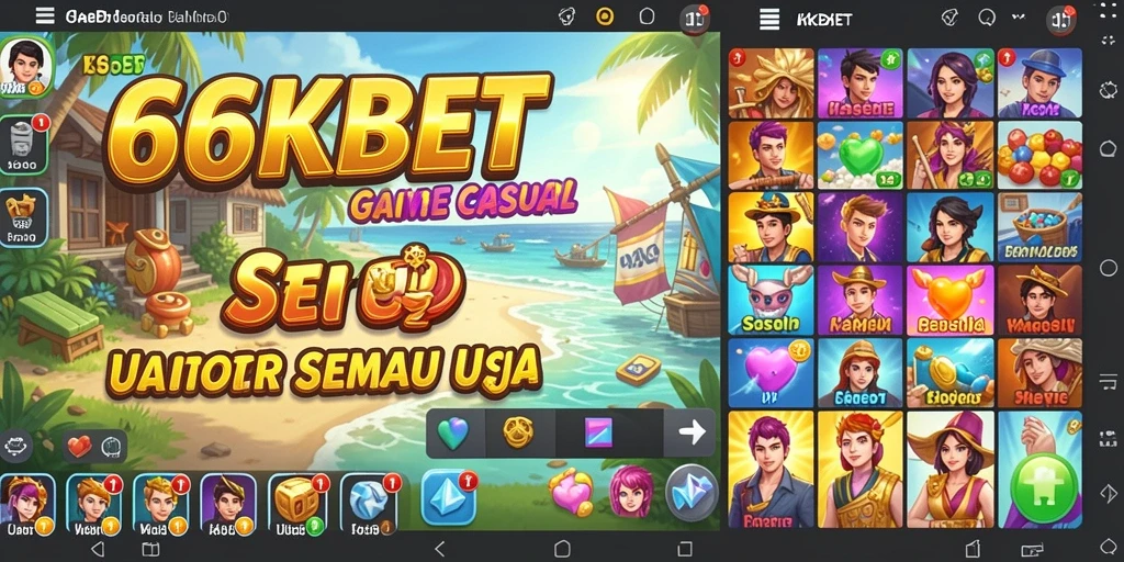 Tampilan gameplay yang menarik dan seru di 66KBET.