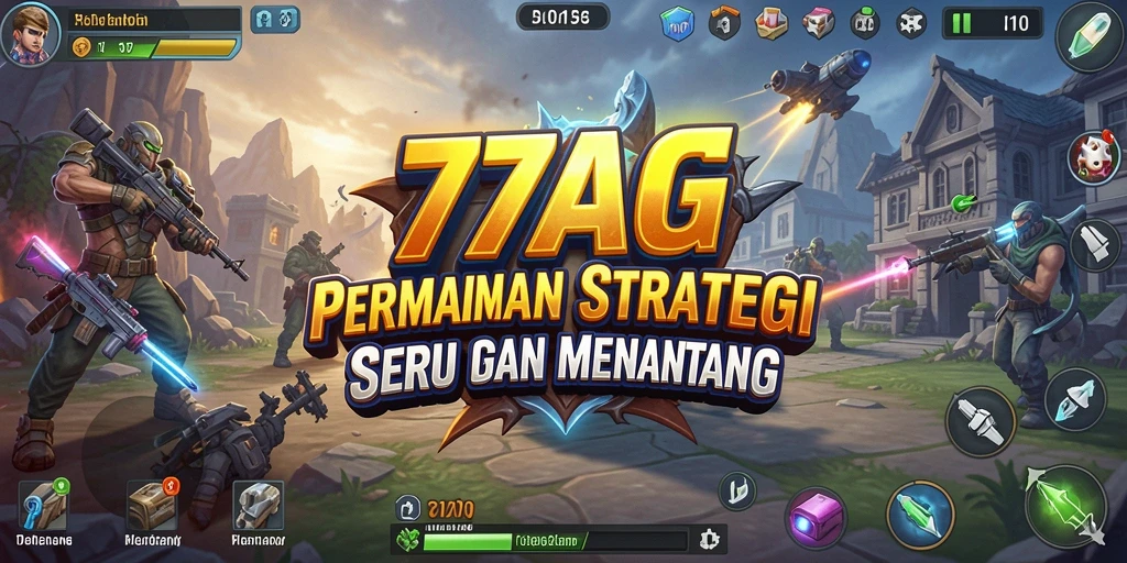 Gameplay seru dan strategi yang menantang di 77AG.