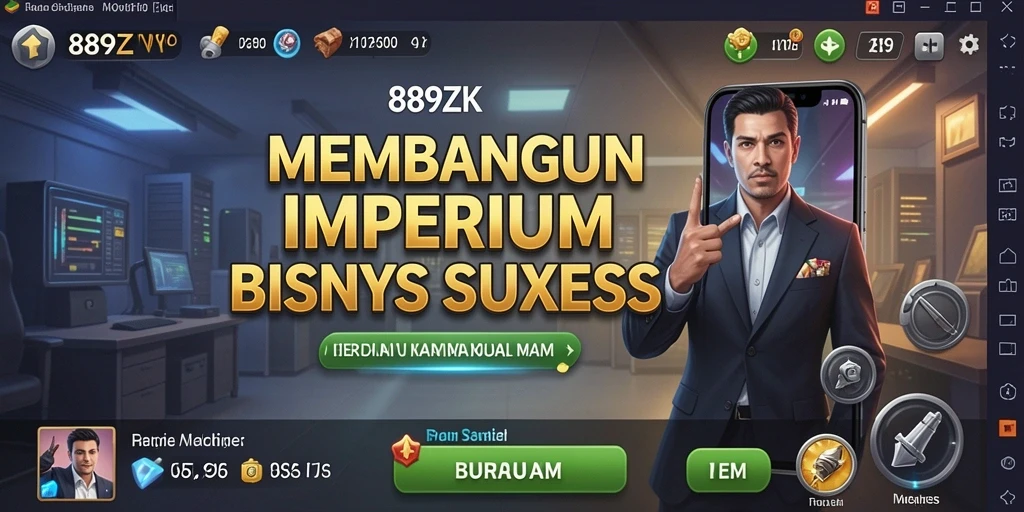 Screenshot menunjukkan gameplay seru dari 889ZK yang penuh strategi.