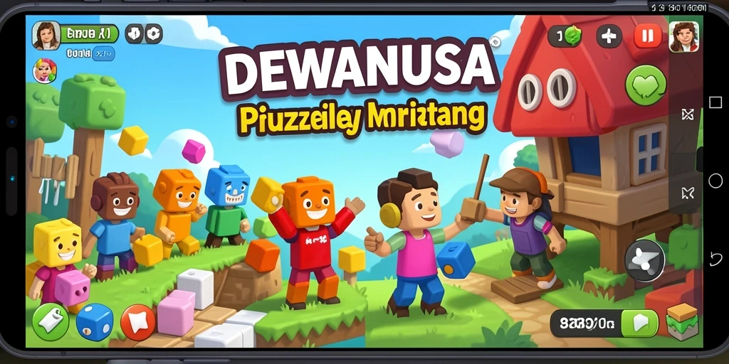 Tampilan gameplay menarik dari DEWANUSA yang menampilkan teka-teki seru.