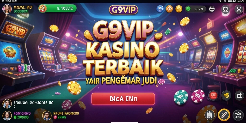 Tampilan gameplay G9VIP yang seru dan interaktif di kasino online.