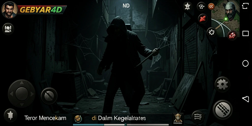 Gameplay mencekam dengan nuansa kegelapan dan teror