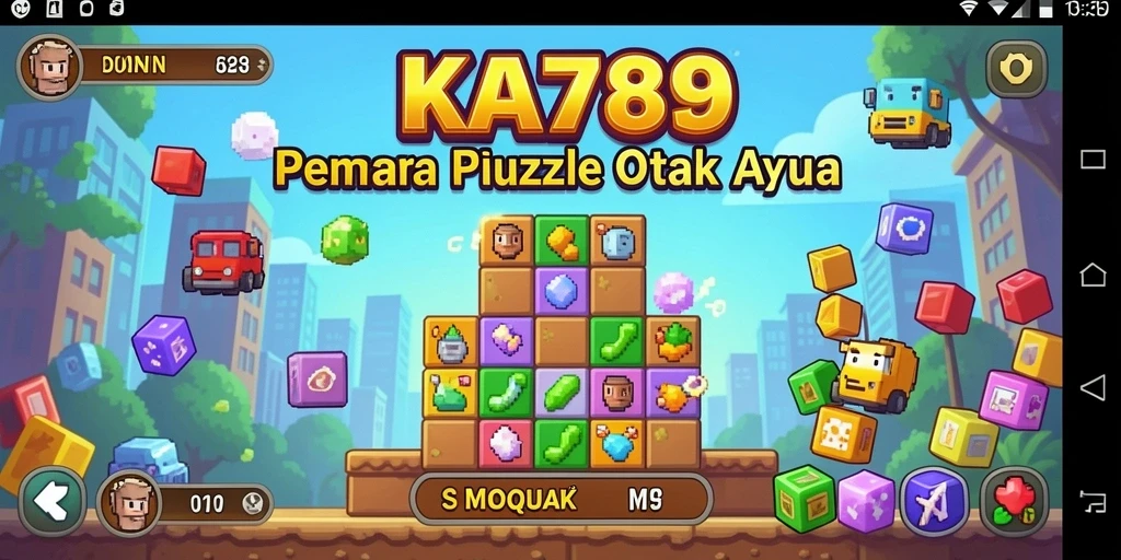 Tampilan gameplay KA789 yang penuh warna dan menantang.