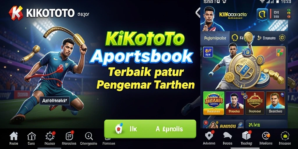 Tampilan gameplay KIKOTOTO yang mengasyikkan dan antarmuka pengguna yang intuitif.