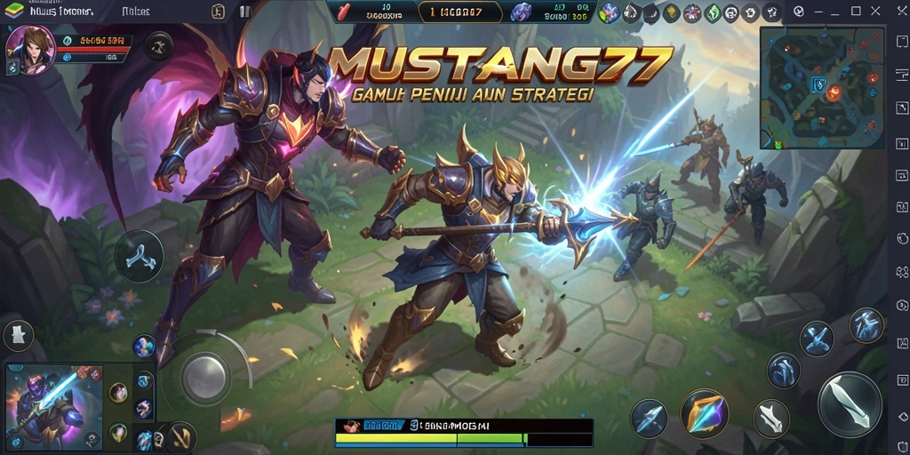 Gameplay aksi seru di MUSTANG77 dengan strategi tim yang kuat.