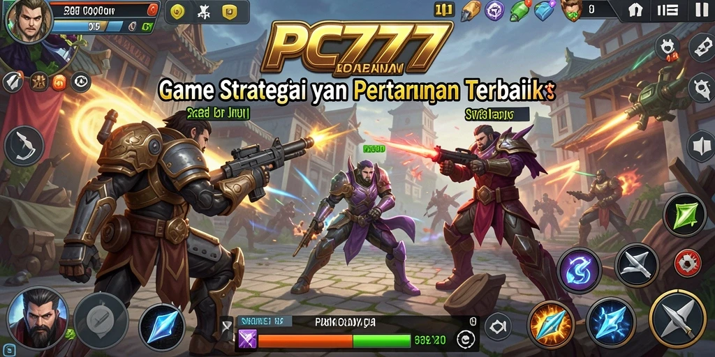 Tampilan menarik dari gameplay SLG di PC777.