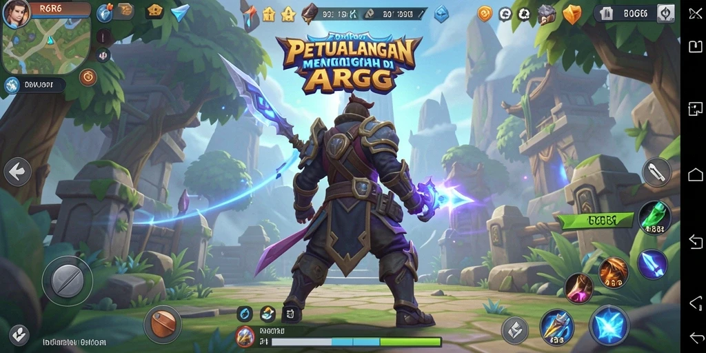 Screenshot utama R6R6 menunjukkan aksi seru dalam pertarungan ARPG.