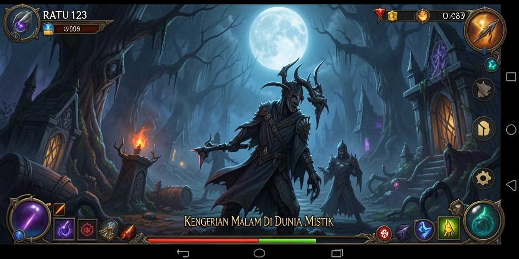 Gameplay menegangkan dari RATU123 dengan suasana Horror yang menyeluruh.