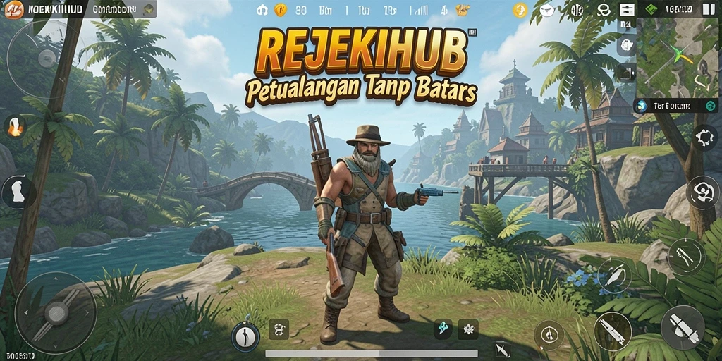 Tampilan gameplay <strong>REJEKIHUB</strong> yang menakjubkan dan petualangan seru.