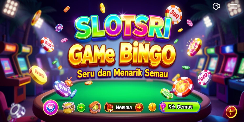 Gameplay SLOTSRI yang seru dengan tema Bingo yang beragam.