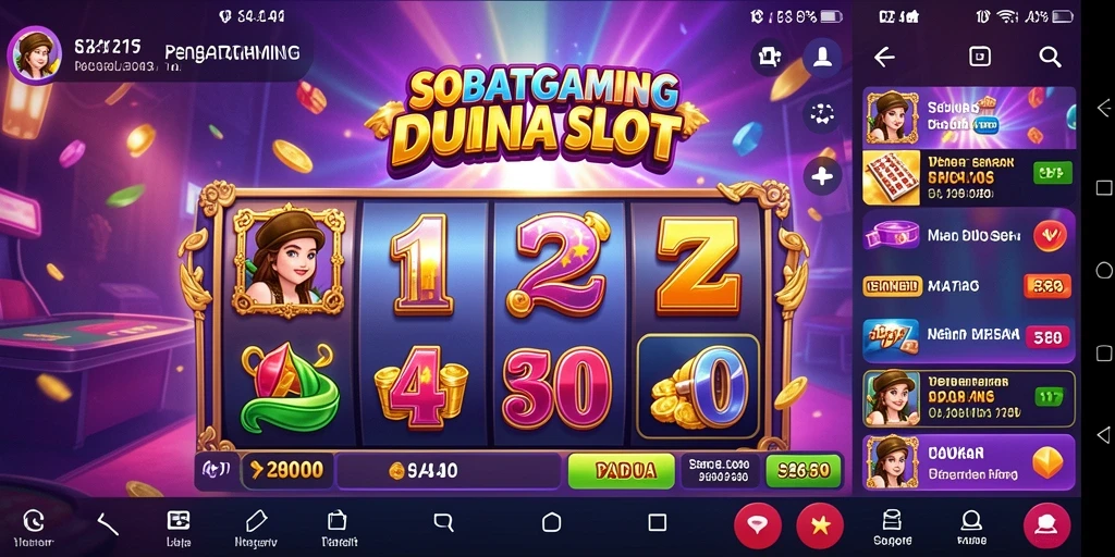 Gameplay seru slot SOBATGAMING dengan berbagai tema menarik.