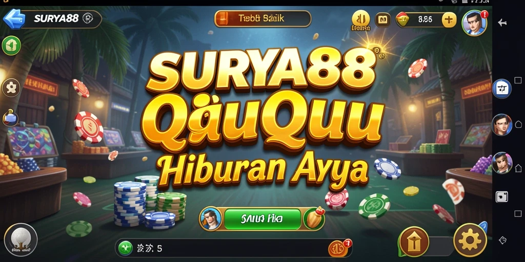 Tampilan menarik gameplay QiuQiu di SURYA88.