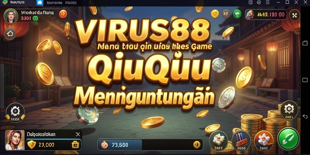 Screenshot gameplay QiuQiu di VIRUS88 yang menarik dan menantang.