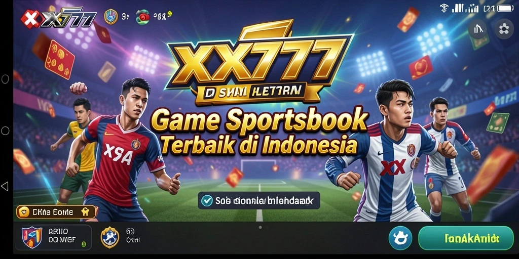 Tampilan utama gameplay XXX777 dengan taruhan olahraga yang menarik.